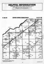 Map Image 023, Crow Wing County 1988